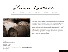 Tablet Screenshot of lusucellars.com